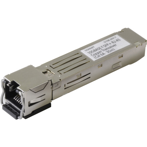 SFP модуль Sonnet 10GBASE-T SFP+ to RJ45 Transceiver (98') (G10E-SFP-T ) | Sonnet