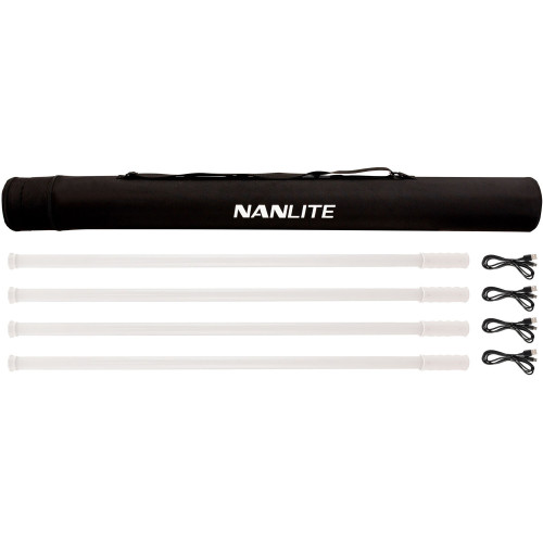 Студийное освещение Nanlite PavoTube T8-7X RGB LED Pixel Tube Light (100см) комплект 4 шт (PTT87X4KIT) | Nanlite