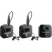 Компактна радіосистема Saramonic Blink 900 B2 2-Person Digital Camera-Mount Wireless Omni Lavalier Microphone System (2.4 GHz, Black) (BLINK 900 B2) | Saramonic