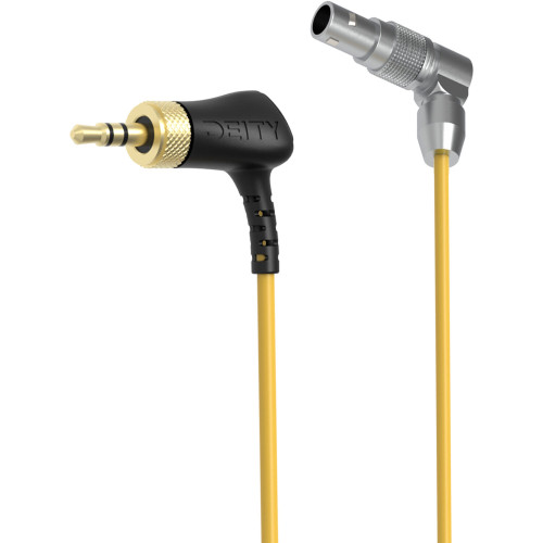 Кабель Deity Microphones C13 Right-Angle Locking 3.5mm TRS to Right-Angle 5-Pin LEMO Timecode Cable for Arri Alexa Mini (DTS0272D60) | DEITY Microphones
