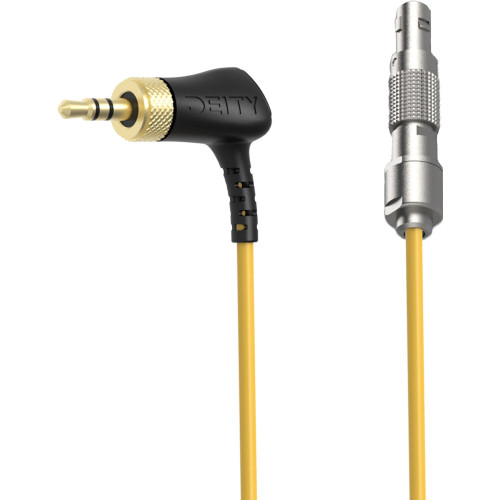 Кабель Deity Microphones C14 Right-Angle Locking 3.5mm TRS to Straight 5-Pin LEMO Timecode Cable for Various Devices (DTS0286D60) | DEITY Microphones