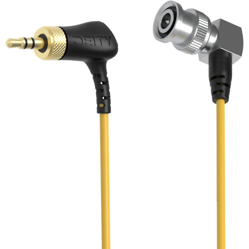 Кабель Deity Microphones C15 Right-Angle Locking 3.5mm TRS to Right-Angle BNC Timecode Cable (DTS0272D62) | DEITY Microphones