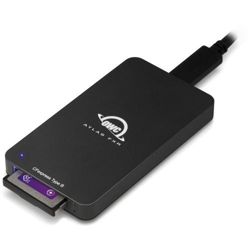 Картридер OWC Atlas FXR Thunderbolt + USB CFExpressB Reader (OWCTB3CFXRDR) | OWC
