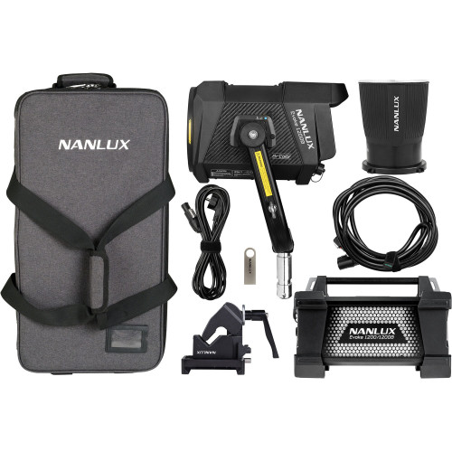 Студійне освітлення Nanlux Evoke 1200B LED Bi-Color Spot Light Kit with Trolley Case (Evoke 1200 ST-KIT) | Nanlux
