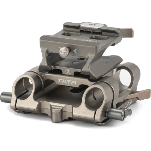 Базова площадка Tilta Modular 15mm LWS Baseplate Type III (Titanium Gray) (TA-MBP3-TG) | Tilta