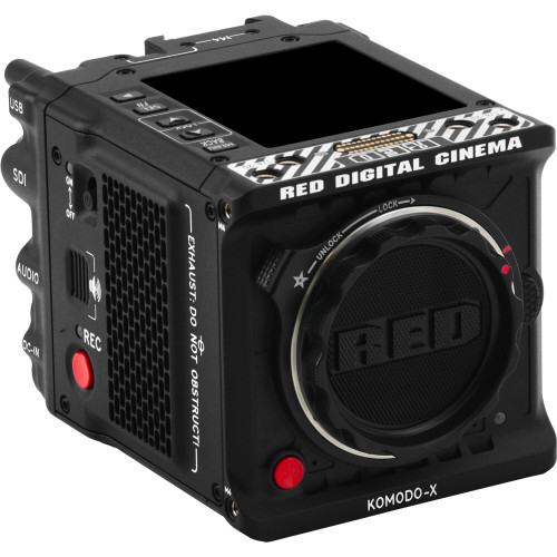 Кінокамера RED DIGITAL CINEMA KOMODO-X 6K Digital Cinema Camera (Canon RF, Black) (710-0356) | від бренду Red