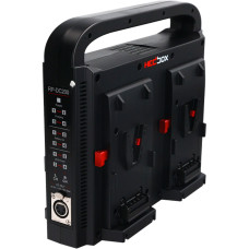 Зарядное устройство Hedbox Quad Digital V-Mount Battery Charger with Power Bank Function (HED-DC-200V)