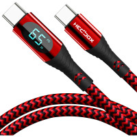 Кабель живлення Hedbox USB-C LED Charge Cable (3.9')(RPC-D65W)