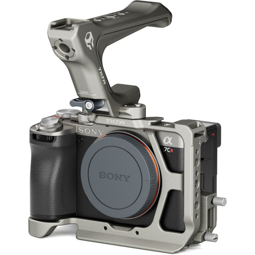 Клітка Tilta Half Camera Cage Lightweight Kit for Sony a7C II & a7CR (Titanium Gray) (TA-T60-B-TG) | Tilta