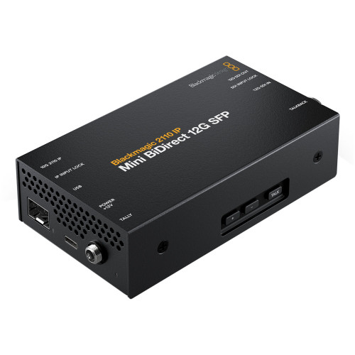 Конвертер Blackmagic 2110 IP Mini BiDirect 12G SFP (CONVNVIPF/IP/12GSFP) | от бренда Blackmagic