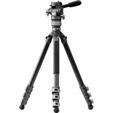 Штатив (комплект) Tilta Travel Video Fluid Head with 3-Stage Carbon Fiber Legs (5KG) - Space Gray (TT-VT05-FB-SG)