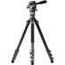Штатив (комплект) Tilta Travel Video Fluid Head with 3-Stage Carbon Fiber Legs (5KG) - Space Gray (TT-VT05-FB-SG) | Tilta