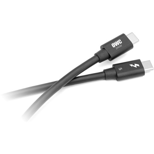 Кабель OWC Thunderbolt 5 USB-C Cable (0.8m) (OWCCBLTB5C0.8M) | OWC