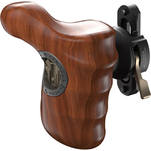 Ручка Tilta Tiltaing Right-Side Wooden Handle Type VIII with NATO Clamp (Black) (TA-AWH8-R-B) | Tilta