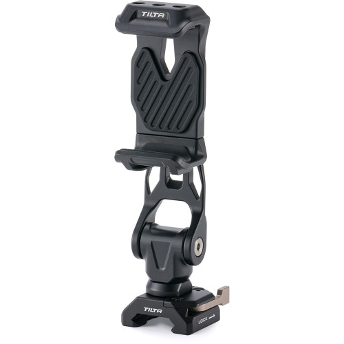 Поворотний тримач для смартфона з адаптером NATO-рейки Tilta Rotatable Phone Mounting Bracket V2 with NATO Mount (TA-PMB5-NTK-B) | від бренду Tilta