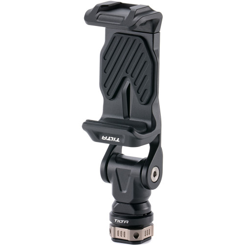 Поворотний тримач для смартфона з адаптером холодного черевика Tilta Rotatable Phone Mounting Bracket V2 with Cold Shoe Mount (TA-PMB5-CSK-B) | від бренду Tilta