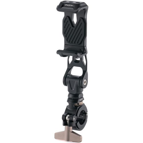 Поворотний тримач для смартфона з адаптером на кермо Tilta Rotatable Phone Mounting Bracket V2 with Handlebar Mount (TA-PMB5-HBK-B) | від бренду Tilta