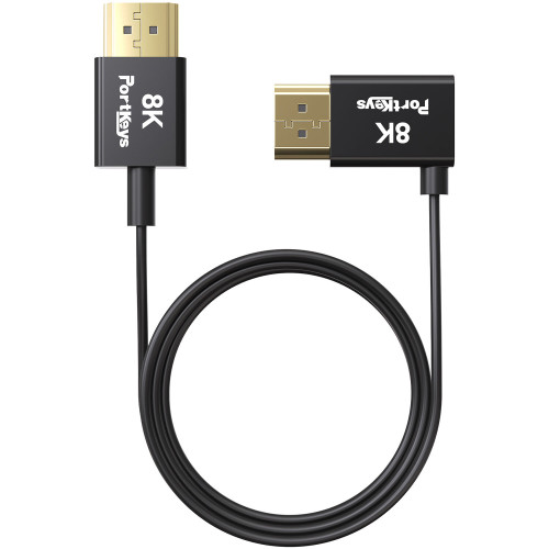 Кабель Portkeys Ultrathin 10-Core Coaxial HDMl Cable (1 m) (Ultra-thin 10- Core Coaxial HDMl Cable 1M) | PortKeys