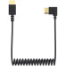 Спіральний HDMI-кабель PORTKEYS Twisted Pair PureCopper CoreSlim Coiled HDMl Cable (1 m) (Twisted CoreSlim HDMl Cable 1M) | от бренда PortKeys