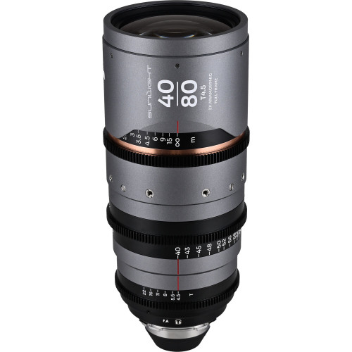 Об'єктив Venus Optics Laowa Sunlight 40-80mm T4.5 2x FF Anamorphic Zoom (ARRI PL, Amber) (VE4080PLA) | LAOWA