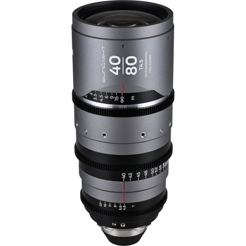 Об'єктив Venus Optics Laowa Sunlight 40-80mm T4.5 2x FF Anamorphic Zoom (ARRI PL, Silver) (VE4080PLS) | LAOWA