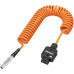 Кабель живлення ZGCINE DT-LMS D-Tap to 2-Pin LEMO 0B Male Braided Power Cable (60cm) (DT-LMS) | ZGCINE
