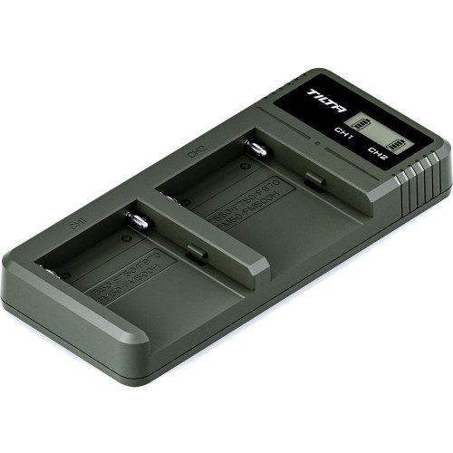Зарядное устройство Tilta 2-Bay NP-F/L-Series Battery Charger (TBC-LS-GN) | Tilta
