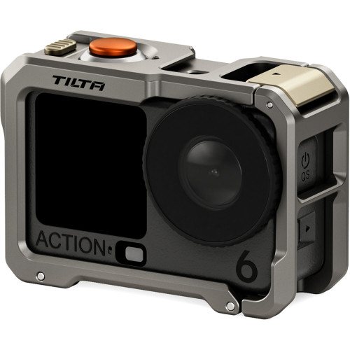 Клітка Tilta Full Camera Cage for DJI Osmo Action 6 (Titanium Gray) (TA-T95-FCC-TG) | Tilta
