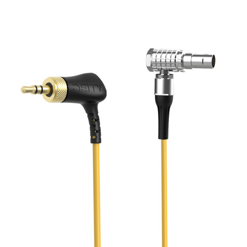 Кабель Deity Microphones C17 Right-Angle Locking 3.5mm TRS to Right-Angle 9-Pin LEMO Timecode Cable (DTS0308D61) | DEITY Microphones