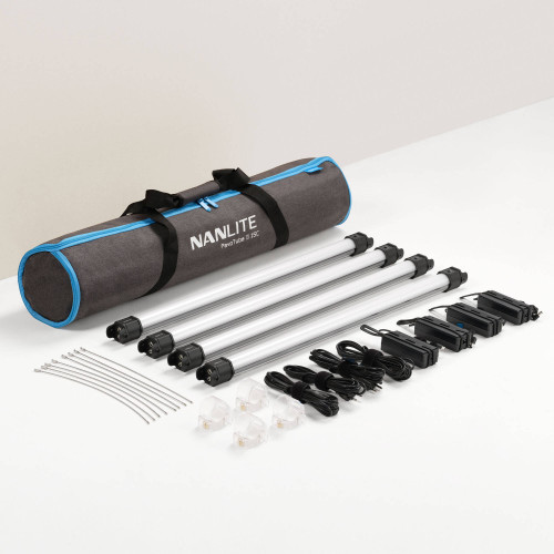 Студийное освещение Nanlite PavoTube II 15C RGBWW LED Tube 4 Light Kit (PT15C4KIT) | Nanlite