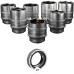 Об'єктив DZOFilm Vespid Retro 7-Lens Kit (16,25,35,50,75,100,125mm) with Hard Case (DZO-VR21B7PLS) | DZOFilm
