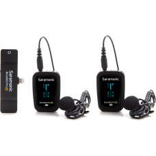 Компактная радиосистема Saramonic Blink 500 ProX B4 Two-Person Digital Wireless Lavalier Microphone System with Lightning Connector (2.4 GHz) (BLINK 500 ProX B4)
