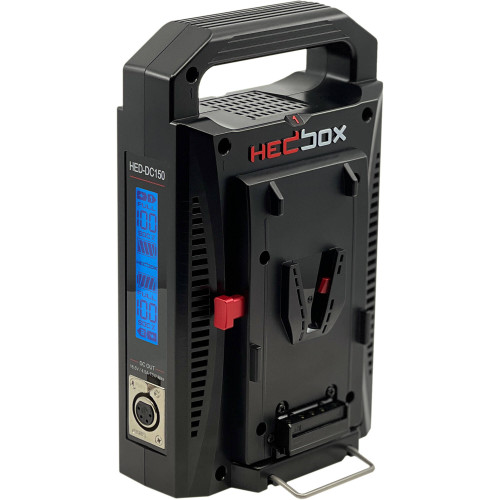 Зарядний пристрій Hedbox Dual Digital V-Mount Battery Charger with Power Bank Function (HED-DC-150V) | Hedbox