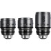 Об'єктив DZOFilm PAVO 2x Anamorphic 32/55 T2.1 & 100mm T2.4 3-Lens Set (Blue Coating, PL/EF Mount) (DZO-PAB3PLMB) | DZOFilm