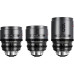 Комплект об'єктивів DZOFilm PAVO 2x Anamorphic 32/55 T2.1 & 100mm T2.4 3-Lens Set (Neutral Coating, PL/EF Mount) (DZO-PAB3PLMN) | DZOFilm