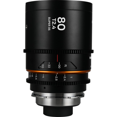 Анаморфний об'єктив Venus Optics Laowa Nanomorph 80mm T2.4 1.5x S35 Anamorphic Lens (Nikon Z, Amber Flare) (VE8024NZA) | LAOWA
