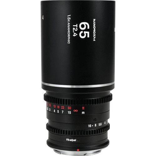 Анаморфний об'єктив Venus Optics Laowa Nanomorph 65mm T2.4 1.5x S35 Anamorphic Lens (DJI DL, Silver Flare) (VE6524DLS) | LAOWA