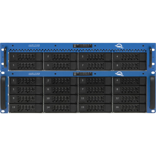 Сетевой накопитель OWC Jupiter Callisto 128TB 16-Bay NAS Server (16 x 8TB HDDs) (JCAL3UT128TB) | OWC
