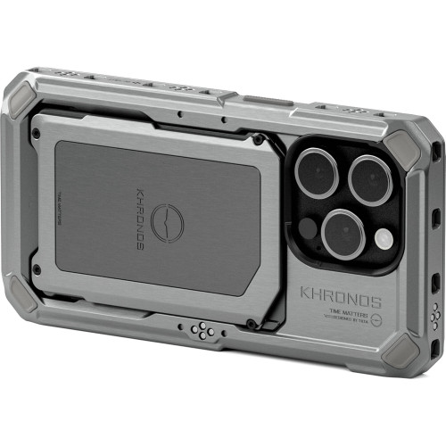 Чохол Tilta Khronos Mobile Filmmaking Case for iPhone 15 Pro (Titanium White) (TK-IP15-PFC-TW) | Tilta