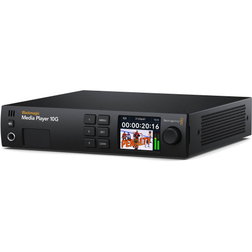 Пристрій захоплення та виведення відеосигналу Blackmagic Media Player 10G (BDLKULSTMP010G) | Blackmagic