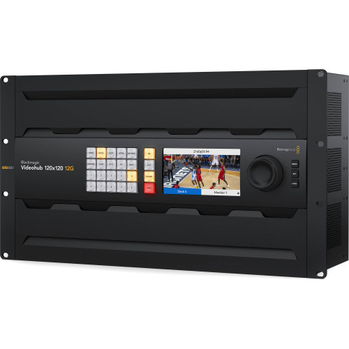 Коммутатор Blackmagic Videohub 120x120 12G (VHUBSMAS12G120120) | от бренда Blackmagic