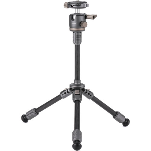 Штатив (комплект) Tilta Tabletop Ball Head with 1-Stage Carbon Fiber Tripod Legs (3KG) Extendable Edition - Space Gray (TT-BT03E-FB-SG) | Tilta