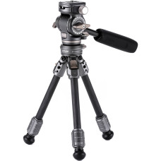 Штатив (комплект) Tilta Tabletop Video Fluid Head with 1-Stage Carbon Fiber Legs (3KG) - Space Gray (TT-VT03-FB-SG)