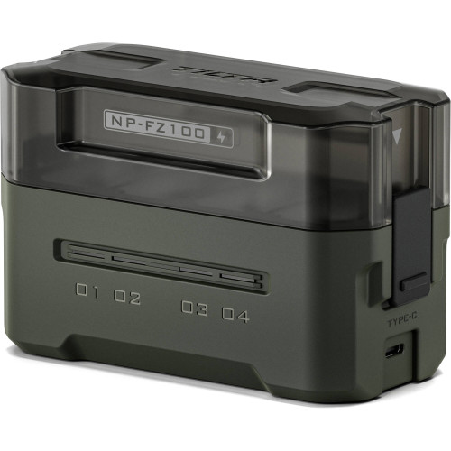 Зарядная станция Tilta Portable Charging Station for Sony NP-FZ100 Battery (4 Channel) – Green (TBC-FZ100-GN) | Tilta