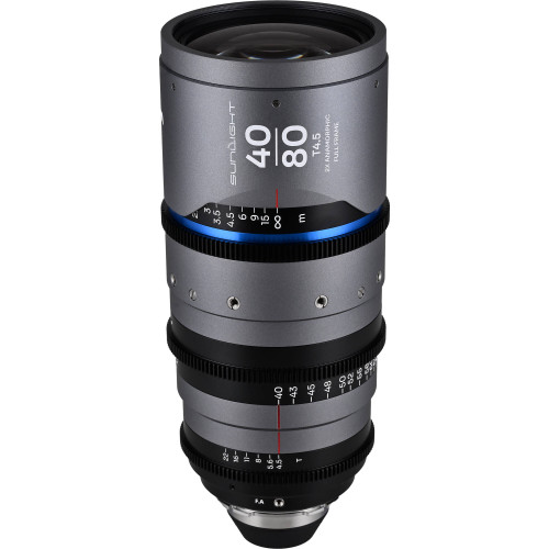 Об'єктив Venus Optics Laowa Sunlight 40-80mm T4.5 2x FF Anamorphic Zoom (ARRI PL, Blue) (VE4080PLB) | LAOWA