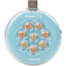 Портативная светодиодная панель Nanlite cookie USB-C Mini Round LED (Cyan Blue) (COOKIE-CB) | Nanlite