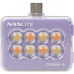 Портативная светодиодная панель Nanlite cookie USB-C Mini Square LED (Lavender) (COOKIE-S-LD) | Nanlite