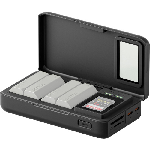 Універсальний зарядний пристрій та картридер Tilta All-in-One Recharge Companion for NP-FZ100 (TBC-ARC-FZ100-B) | від бренду Tilta