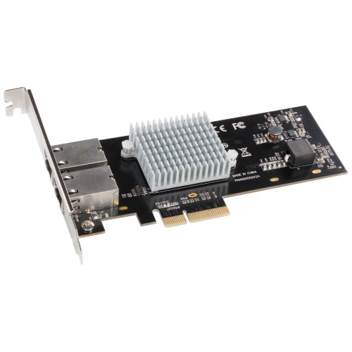 Мережний адаптер Sonnet Presto Dual-Port 10GbE 10GBase-T Ethernet PCI Express 3.0 Card (G10E-2X-E3) | Sonnet