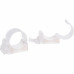 Зажим Nanlite PavoTube Transparent Polycarbonate Clip with Two 1/4'-20 Receivers (HD-T12-1-C) | Nanlite